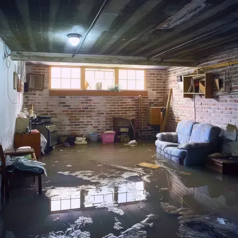 Flooded Basement Cleanup in Cando, ND